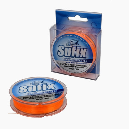 Sufix 832 Advanced Ice Braid - Fil tressé pour pêche sur glace