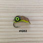 Bossue Jigger Série "Grenouille"