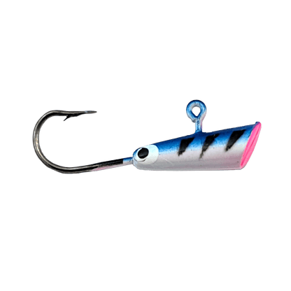 Shad Dart Jig Bleu et Blanc